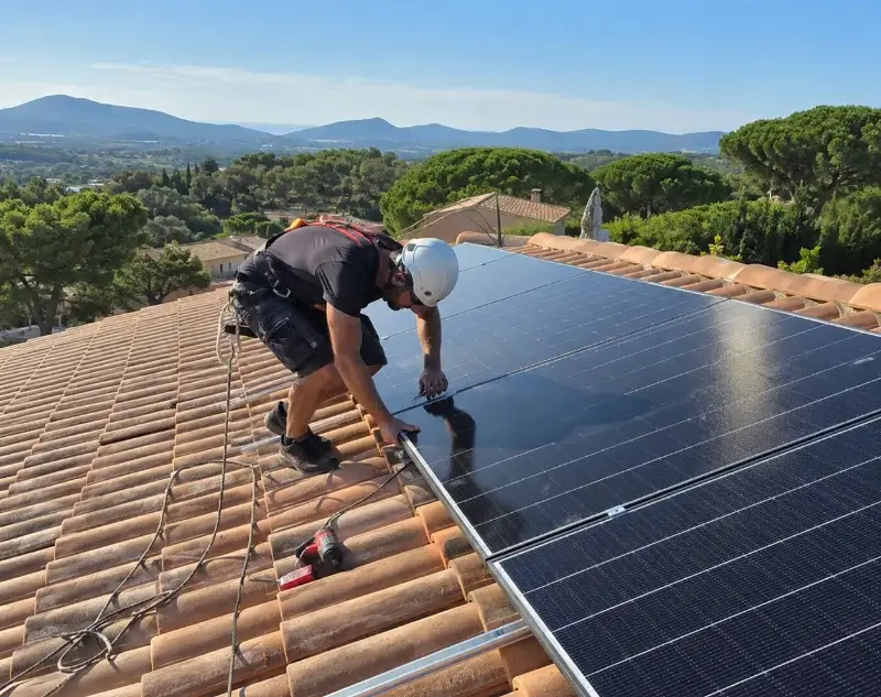 Installateur panneaux solaires Saint-Germain-de-Joux — pose photovoltaïque sur toiture